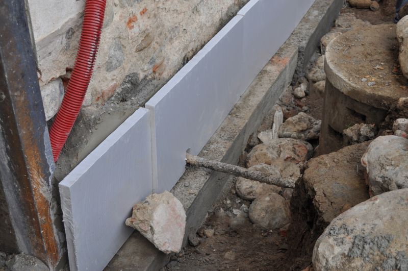 Repaired Foundation Support